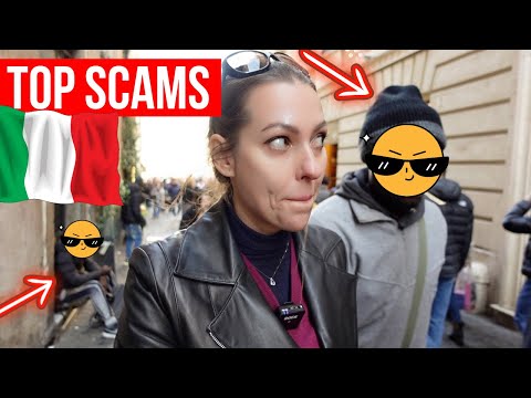 5 BIGGEST SCAMS & TOURIST TRAPS in ITALY: Be Careful In Italian Capital Rome!