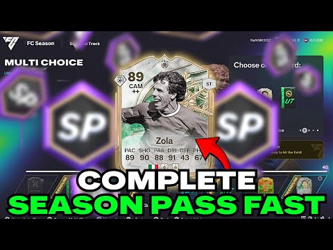 FASTEST WAY to GET SP! COMPLETE SEASON 3 PASS in FC 26