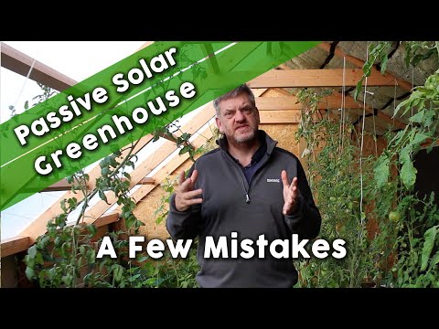 6 Things I Can Improve on For Next Year! Passive Solar Greenhouse