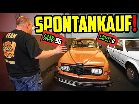 Marco konnte nicht NEIN sagen! - Saab 96 & Opel Kadett D - Abholung und STARTVERSUCHE!