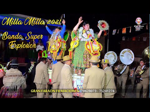 Banda SUPER EXPLOSION junto a la Poderosa Morenada Central Milla Milla 2021