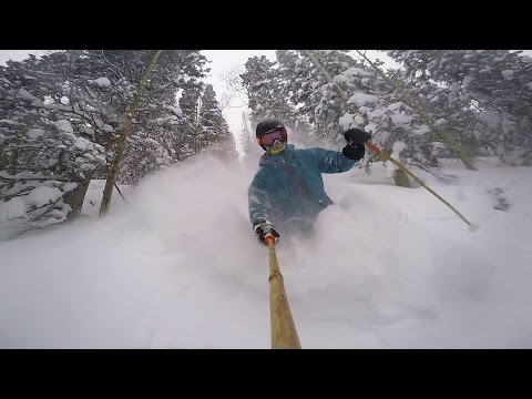GoPro Line of the Winter: Jackson Bodtker - New Mexico 4.15.15 - Snow