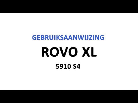 ROVO XL 5910 S4 gebruiksaanwijzing