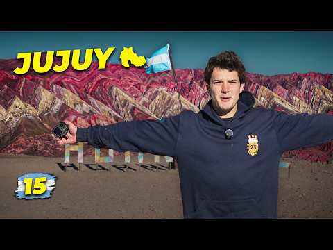 JUJUY: CERRO de los SIETE COLORES | 23 Provincias en 23 Días