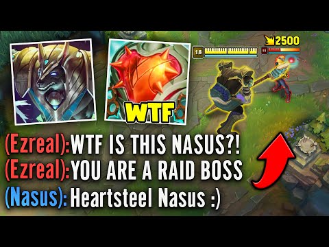 I created the most BROKEN Nasus build ever (STACK Q AND HEALTH INFINITELY)
