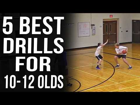 5 Best Basketball Drills For 10-12 Year Olds | Fun Basketball Drills For Kids