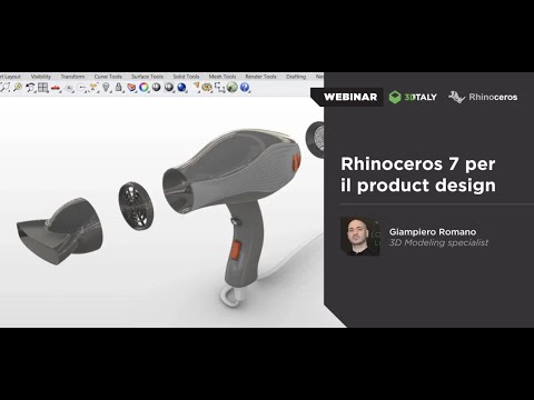 [WEBINAR] Rhinoceros 7 per il product design