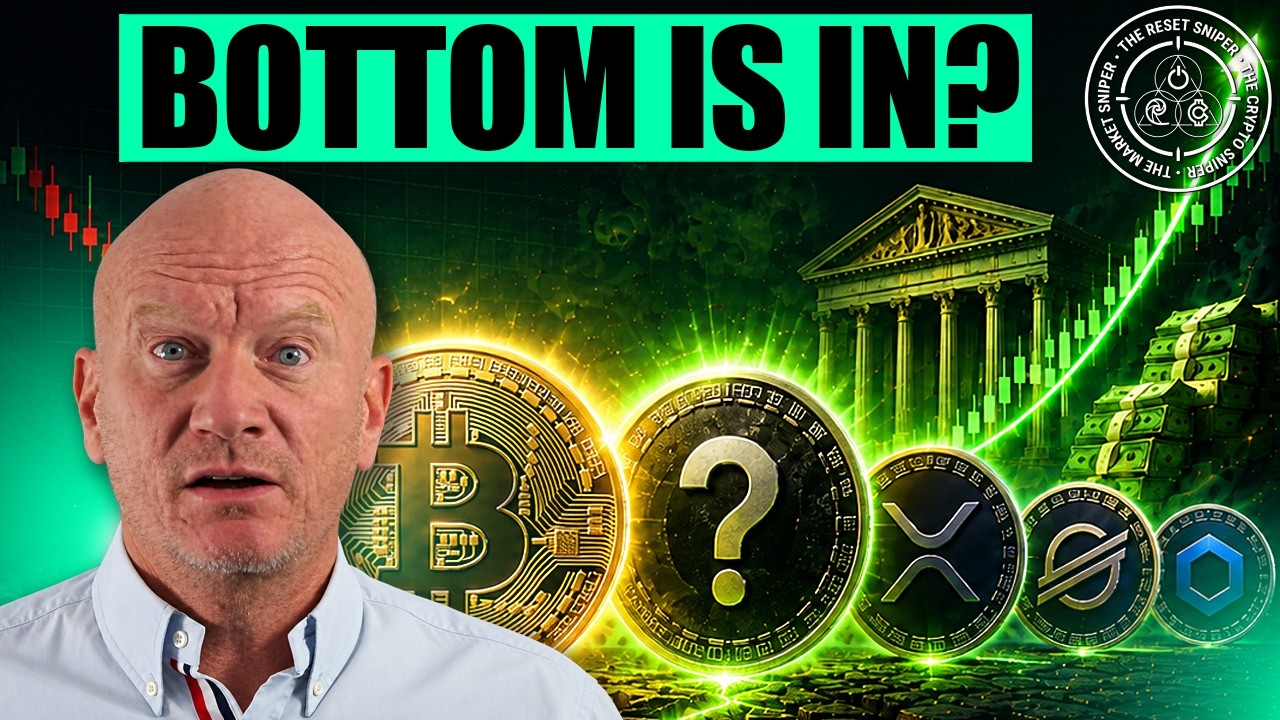 BOTTOM on Bitcoin & Crypto, XRP, XLM, LINK + Mystery Token to $2090,Treasury DEBT Buybacks Calls it
