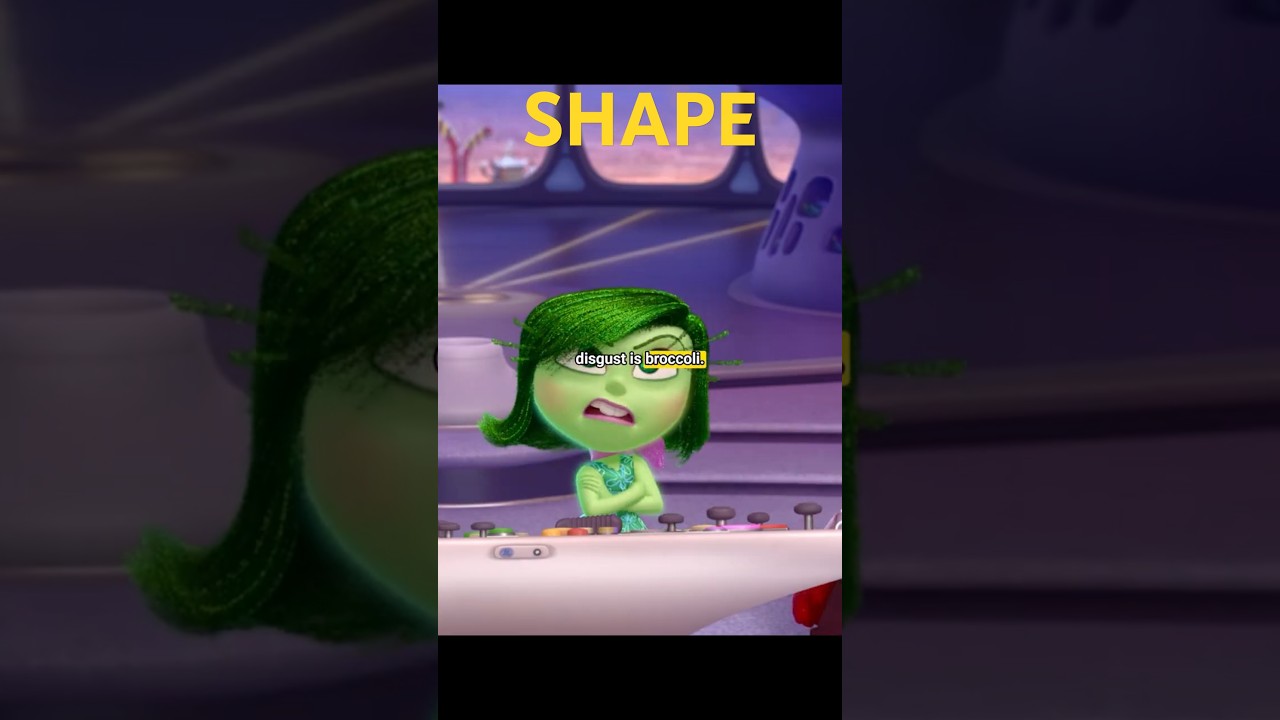 How Inside Out Turned Emotions into Iconic Shapes