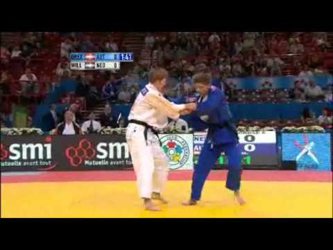JUDO 2011 World Championships: Hilde Drexler (AUT) - Elisabeth Willeboordse (NED)