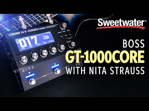 Boss GT-1000CORE Multi-effects Processor | Sweetwater