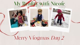 Behind the sceans Getting American Girls Dressed Vlogmas Day 2 Dolly Dreams Ep 967