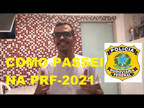Como eu passei na PRF 2021 - Dicas e estratégias