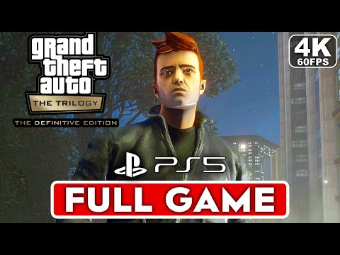 GTA 3 DEFINITIVE EDITION Gameplay Walkthrough FULL GAME [4K 60FPS PS5] - No Commentary