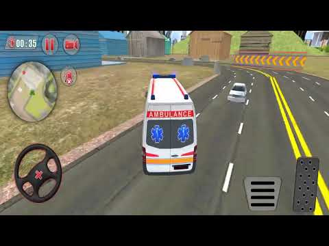 Ambulance Robot Car Transform - Emergency Robot City Rescue Simulator - Android Gameplay
