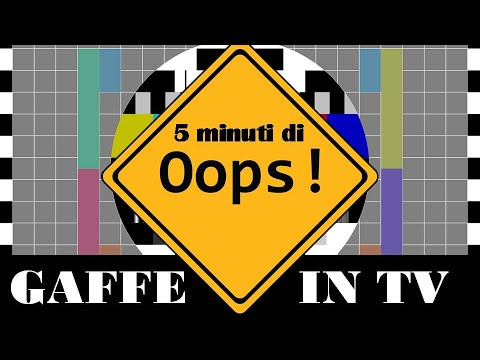 GAFFE IN TV - 5 minuti da schiantarsi dal ridere!!!