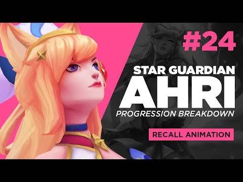 [24] Star Guardian Ahri - Recall - Animation Progression