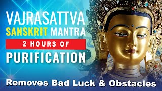 Download lagu Vajrasattva 100 Syllable Sanskrit Mantra: 2 Hours of Purification; Removes Bad Luck and Obstacles mp3