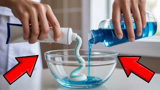 Just Mix Toothpaste and Mouthwash – The Results Are Insane
