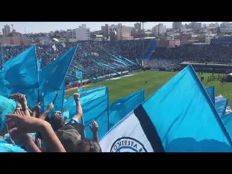 "Recibimiento Belgrano-Galleres" Barra: Los Piratas Celestes de Alberdi • Club: Belgrano