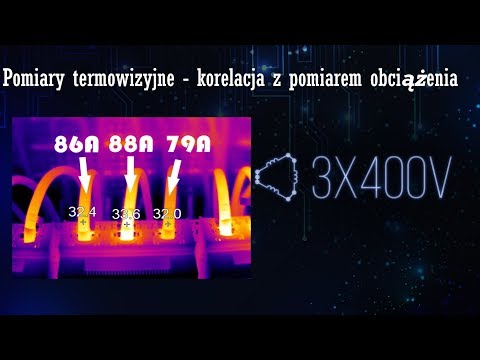 Pomiary termowizyjne w praktyce - korelacja obciążenia