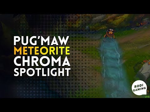 POG'MAW KOG'MAW METEORITE CHROMA SPOTLIGHT - LEAGUE OF LEGENDS