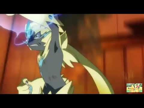 Ash vs zeraora full battle