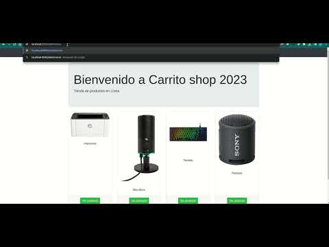 Carrito de compras Springboot + Thymeleaf