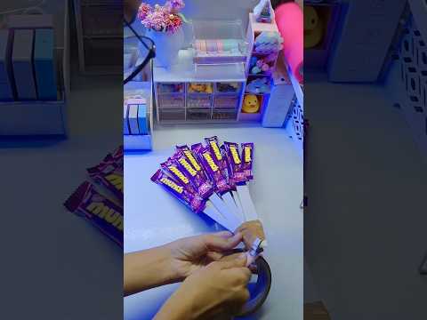 diy chocolate bouquet😍💜 | gift ideas |#viral #shorts #chocolate