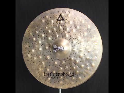 Istanbul Agop 17" Xist Dry Dark Hi Hats - 1080g/1514g (video demo) imagen 2