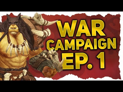 Horde War Campaign Part 1 -  WoW BfA Patch 8.1.0 | Norwington Assault Questline