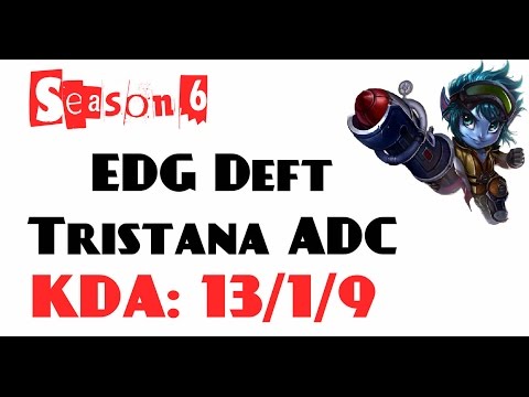 Korea Challenger LOL - EDG Deft - Tristana ADC (Feb 23, 2016)
