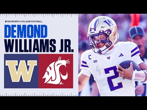 Demond Williams Jr. Highlights vs Washington State