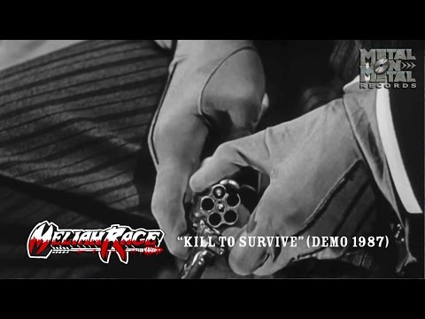MELIAH RAGE "Kill to Survive" (demo 1987) music video (taken from the album "Before the Kill")