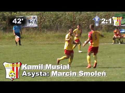 Kamil Musiał 2:1 (42') Krokus - Płomień (19.08.2018r.)