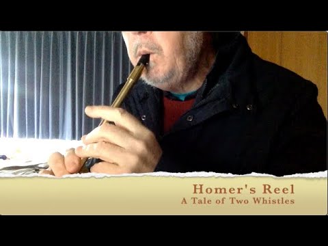 Killarney Eb whistle comparison with Killarney D whistle