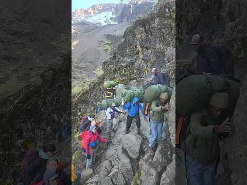Barranco wall climbing