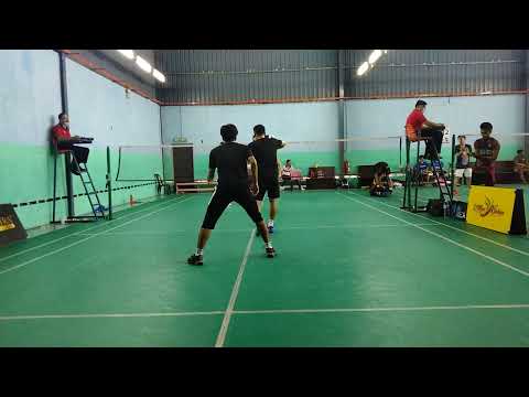 Badminton Men's Double SemiPro HOO Tournament - Keith Yap / Lau Yisheng Vs  Rommy / Sufyuddin