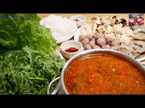 LẨU THẬP CẨM - Cách nấu Lẩu Sa tế chua cay cho người lớn và trẻ nhỏ thật thơm ngon by Vanh Khuyen