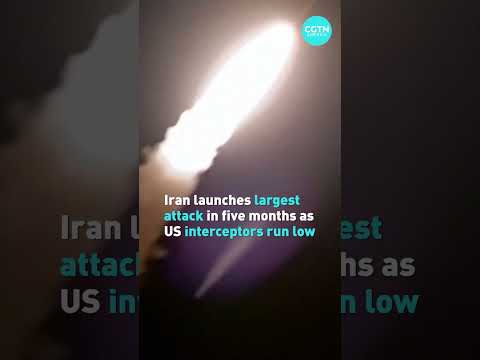 Iran launches largest attack in five months as US interceptors run low