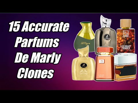 15 PARFUMS DE MARLY ACCURATE CLONE FRAGRANCES | Clip Fragrance.