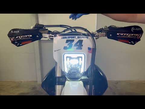 KTM Husky MUST DO Upgrade!! FE501 Headlight Install