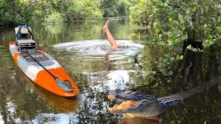 Dropped my Phone off the Kayak into Alligator Infested River... Can I Find it??
