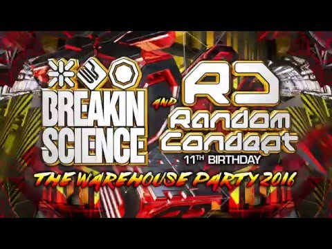 Breakin Science & Random Concept presents The D&B Warehouse Party - Sat 30th April 2016 (London) #1