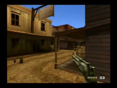 TimeSplitters 2 - Walkthrough (easy) Part 6 - Wild West 1853