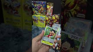 เปิดวันละซอง พอได้ลุ้น 😂 #onepiececardgame #onepiece #onepiecetcg