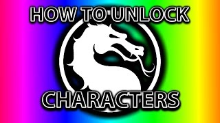 MKX MOBILE- How to Unlock ANY Character