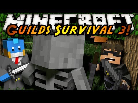 Minecraft Guilds Survival : MOB DESTRUCTION!