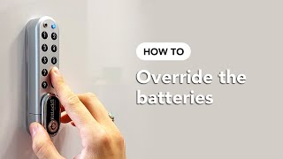 How To: Battery Override - KitLock by Codelocks