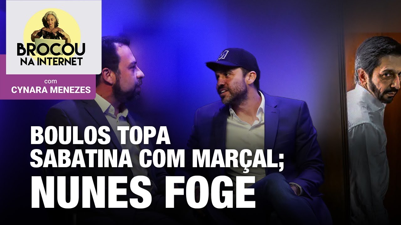 Marçal convida para sabatina, Boulos topa e Nunes arrega; Quaest: Boulos sobe, Nunes cai | 23.10.24